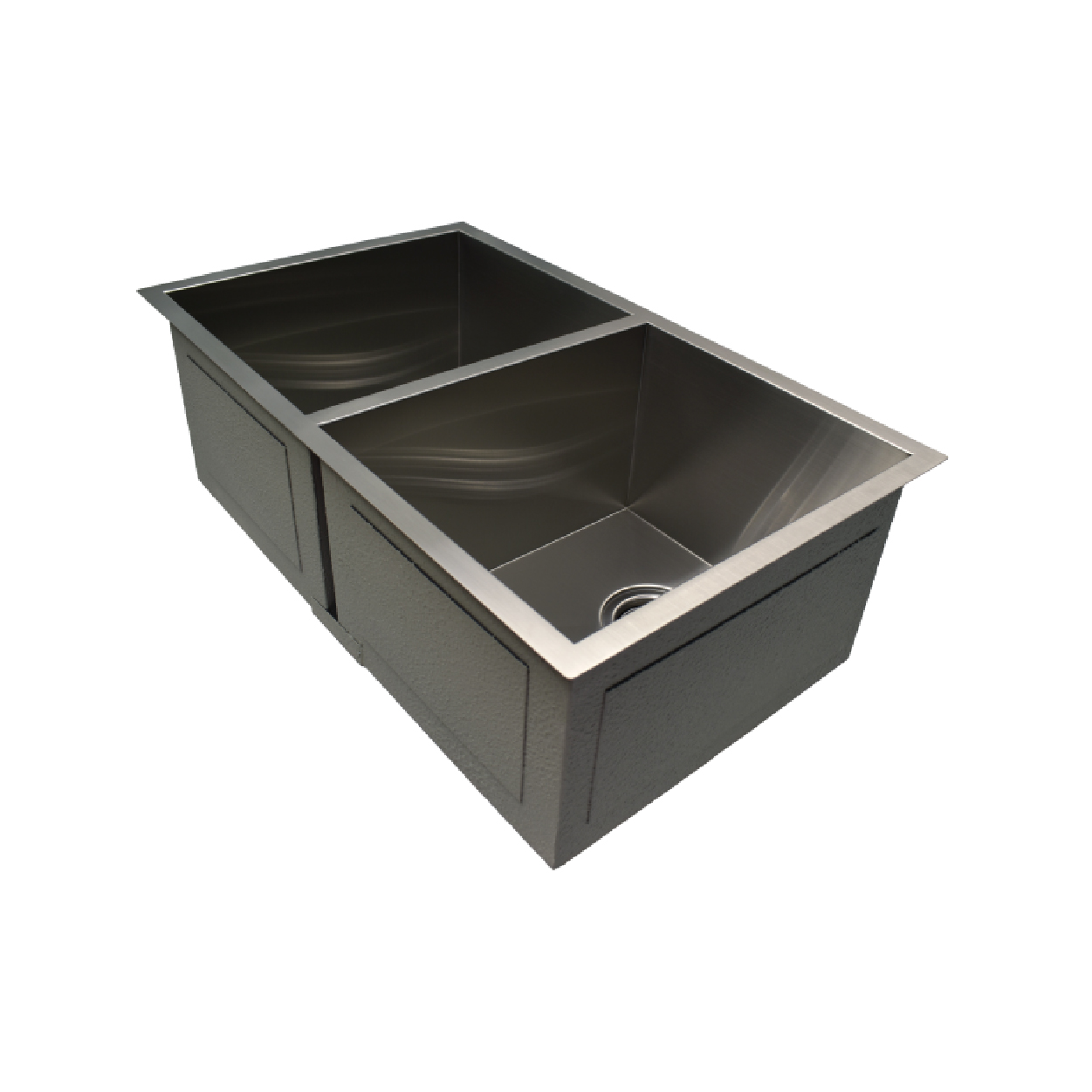 HU3318D Handmade Undermount Sink - Image 2